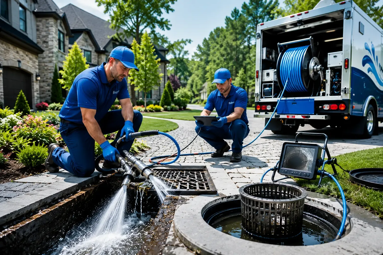Local outdoor drain cleaning professionals in Grampian, PA